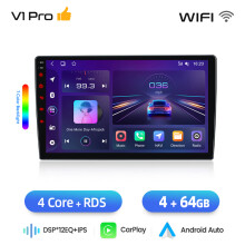 Junsun Autoradio für Peugeot 207 / 207 CC 2006-2014, V1 Pro (4GB-64GB), kabelloses CarPlay und Android Auto