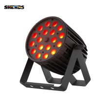 SHEHDS LED Zoom&Wash Par - 18x18W RGBWA UV 6in1 valokuvavalaisin, 22x22x22 cm