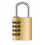 Abus Combination Locks - ABUS - 165/40 - 4 digits - Solid Brass - Enhanced Security 1
