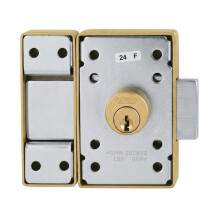 Türschloss - ABUS - V83 CC 45 - Doppelzylinder - Bronze - Stahlgehäuse
