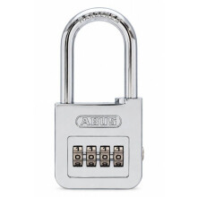 Kombinationsschlösser - ABUS - 160/50HB50 - 4 Ziffern - Verchromt - Hohe Bügel