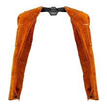 Manicotti saldatore in pelle scamosciata bovina 70/57 x 16/26 cm