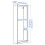 ZRIZAURA PAX Wardrobe Frame 100x35x201cm 2