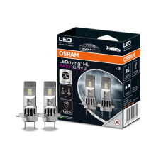 OSRAM LEDriving HL EASY GEN 2 H7/H18, LED high and low beam lamp, Cool White 6500K, no accessory needed, offroad use only - no ECE, 2 lamps