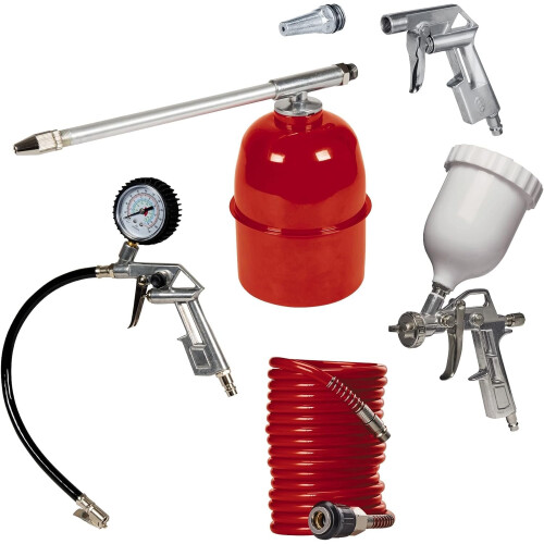Einhell Einhell Metal Air Tool Accessory Set, 5 Pc Compressor Air Tools