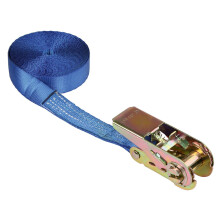 Kerbl Ratschenzurrgurt eintlg. blau 25mm / 5m, Zurrkraft 800 kg