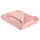 Beliani Blanket KAWERI 150 x 200 cm Pink 1
