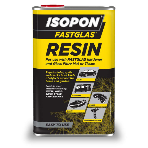 isopon RE/XL Fastglas Laminating Resin, 1 Litre