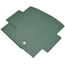 Lot de 20 Mini Enveloppes en Papier Vert pour Cartes de Vœux et Invitations de Mariage