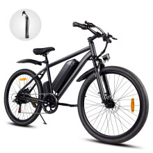 26 Inch Electric Mountain Bike for Adults, 250W Peak Motor, 48V 13Ah Battery, Shimano 7 Speed