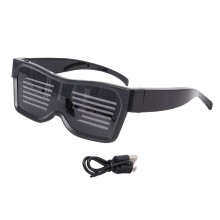 LED Glasses 4 Color High Brightness APP Controlled Smart Glasses Glow In The Dark Party Glasses for Wedding Birthday