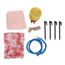 Corpse Decoration Inflatable Corpse Dead Body Prop with Air Pump for Festival Party Bar Gathering