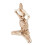 Skeleton Decor Statue Resin Festive Abstract Skeleton Ornament Desktop Decoration 2