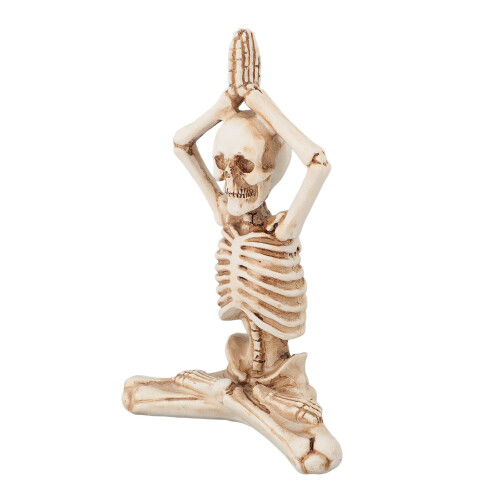Skeleton Decor Statue Resin Festive Abstract Skeleton Ornament Desktop Decoration 2