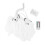 Ghosts String Light 8 Lighting Modes 10 Ghosts Ornaments Multifunctional Remote Control String Lamp for Bedroom Windows Living Room 1