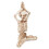 Skeleton Decor Statue Resin Festive Abstract Skeleton Ornament Desktop Decoration 5