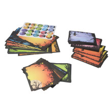 160 Pcs Stationery Set Holiday Letter Writing Paper Envelopes Round Stickers for Party Invitation Blessing Message Holiday