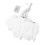 Ghosts String Light 8 Lighting Modes 10 Ghosts Ornaments Multifunctional Remote Control String Lamp for Bedroom Windows Living Room 4
