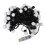 RGB String Light 33ft 50 Bulbs Bluetooth APP Control USB Powered LED String Light with Remote Controller for Patio 3