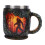 Coffee Cup 14oz Unique Creative Vintage Forest Fire Mug with 3D Relief for Holiday Present 2