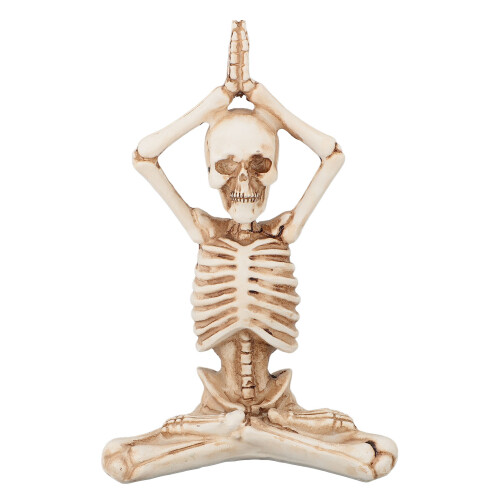 Skeleton Decor Statue Resin Festive Abstract Skeleton Ornament Desktop Decoration