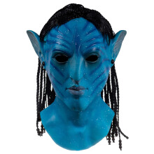 Elf Cosplay Face Cover Latex Costume Face Cover Prop for Party Cosplay Festival Character Costume Type 5