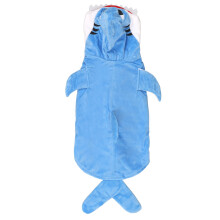 Large Pet Fish Costume Soft Warm Loose 3D Pet Halloween Christmas Cosplay Dress for Large Dogs Blue Blue 4XL