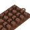 Chocolate Candy Mold Cute Silicone Baking Mold Reusable for Ice Cube Jelly Pudding CC-090 3