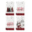 4-piece Christmas kitchen towel set, winter Christmas tree hand 1