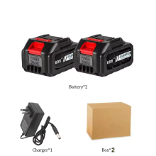 Batterie Lithium-Ion 21V, 20000 mAh, compatible outils électriques sans fil, lot de 2