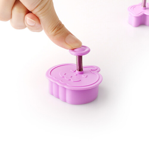 4-Pack 3D Spring Cookie Molds for DIY Halloween Fondant Making (Halloween Set) 1