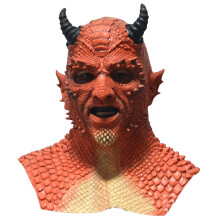 The Lord of Lies Belial Mask Natural Latex Cosplay Mask Evil Scary Demon Halloween Costume Mask