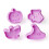 4-Pack 3D Spring Cookie Molds for DIY Halloween Fondant Making (Halloween Set) 5