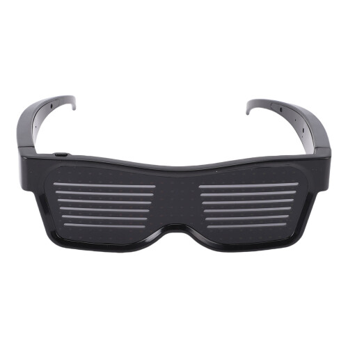 LED Display Smart Glasses 31 Animations and 11 Preset Patterns Comfortable Light Up LED Display Glasses 1