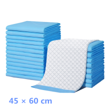 Lot de 104 couches d'apprentissage pour chiens et chats, taille M, bleu, tissu non tissé