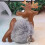 Christmas Key Ring Elk Pendant for Decor Hangin 3