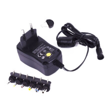 Adattatore universale da 230V (AC) a 3.0-12V (DC), 600 mA - WD1775468597