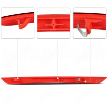 Car Rear Bumper Light Reflector Lamp Warning Lamp No Bulb Accessories 51941875 51941876 for 500X 2014-2023