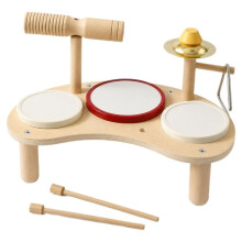 Montessori-Geïnspireerd Houten Muzikaal Speelgoed voor Baby'S, Educatief Cadeau en Speelgoed voor Vroege Sensorische en Cognitieve Ontwikkeling