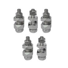 5Pcs Solar PV Grounding Clamp Protection Earth Clip Bracket Ground Terminal for Solar Panel Wire Connection