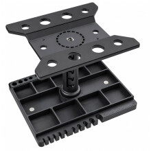 RC Car Repair Stand 360 Rotation Work Station Assembly with Angle Ruler for 1/8 1/10 1/16 1/18 1/24 RC Car