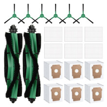 20 Pcs Replacement Kit for Q052-Vac2/105/105x/104 Vacuum for Robot Vacuum and AutoEmpty Dock