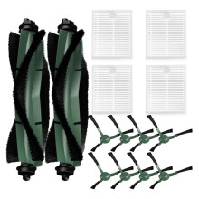 Kit com 14 Acessórios para Aspirador Robô para Essential Series Q052-Vac2 105 Q0120 Y0140 Y0110 Q011
