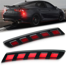 LED Rear Bumper Side Light for Camry SE XSE 2018-2023 Tail Lamp Sequential Turn Signal Brake Light