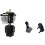 For Flashforge Creator 5 Nozzle with Cleaner Blocker 0.25mm for Creator 5 Pro Hotend C5 Print  3D Printer 0.25mm 2