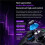 Wireless Gaming Controller  5.4 Gamepad for PC PS3 PS4 PS5 Android IOS for  Turbo Macro Back Key Puple 6