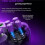 Wireless Gaming Controller  5.4 Gamepad for PC PS3 PS4 PS5 Android IOS for  Turbo Macro Back Key Puple 7
