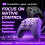 Wireless Gaming Controller  5.4 Gamepad for PC PS3 PS4 PS5 Android IOS for  Turbo Macro Back Key Puple 3