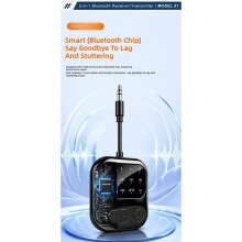 2-in-1 Aptx HD LL Adaptiver -Empfänger und -Sender mit BT 5.4, RCA, 3,5-mm-Klinkenanschluss und AUX-Anschluss für Kabelloses Audio für TV und