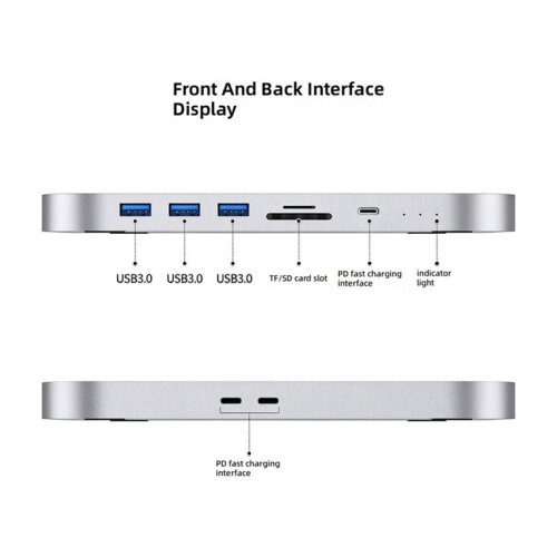 For   Studio Dock with 2.5inch Hard Disk Enclosure Multi USB 3.0 /TF Card Reader for   Dock Station